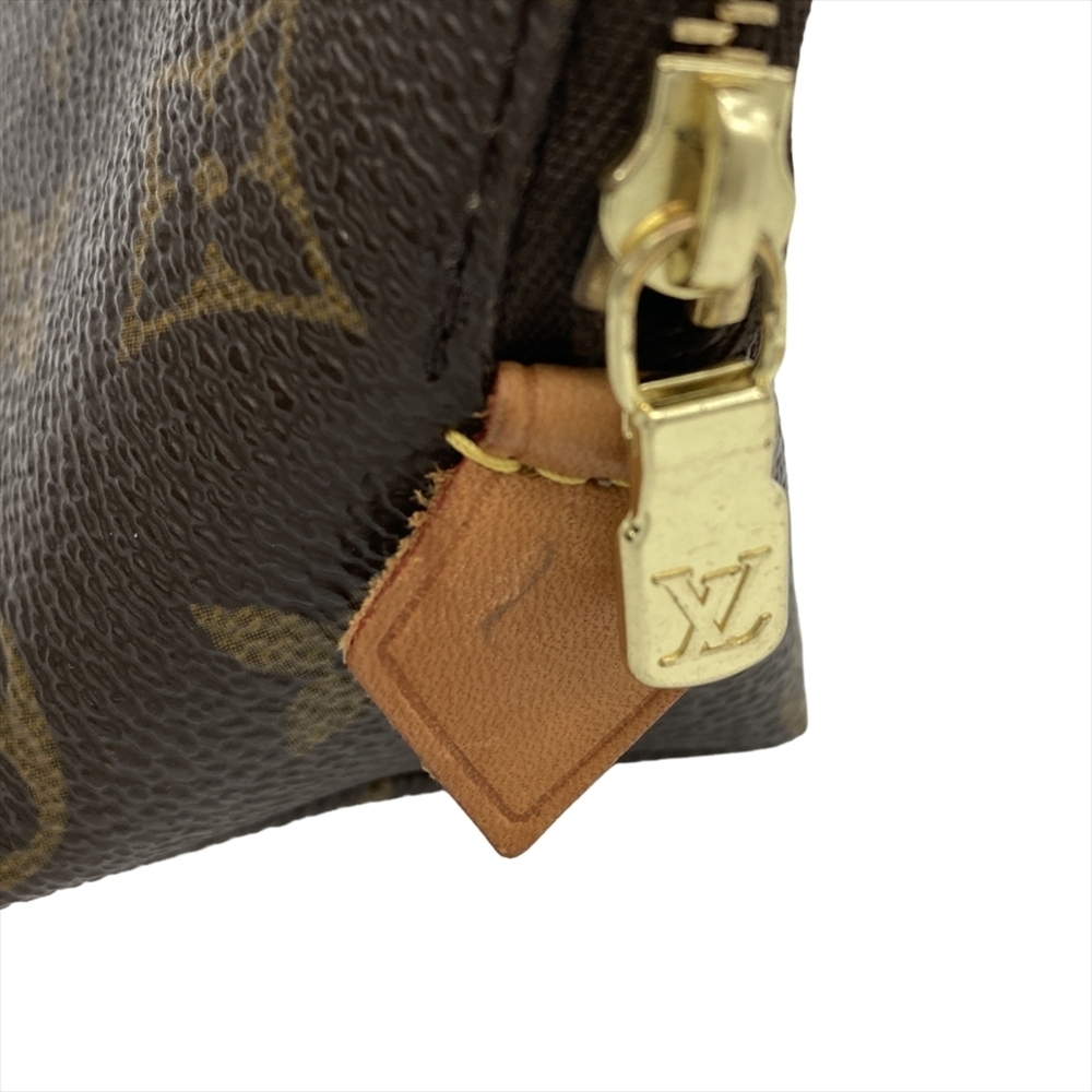 LOUIS VUITTON Brown Monogram Canvas Pouch - Picture 8 of 8